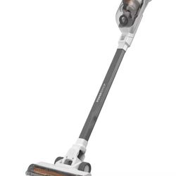 BLACK+DECKER POWERSERIES+ 16V MAX Cordless Stick Vacuum with LED Floor Lights, Lightweight, Multi-Surface, White 