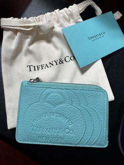 Tiffany & Co. Turquoise Card Holder