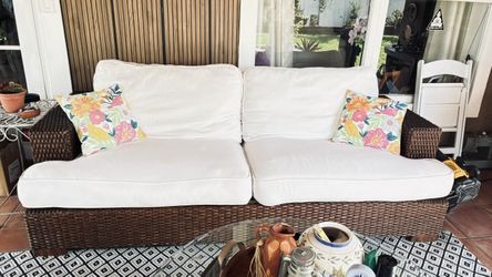 3 Pieces outdoor wicker sectional