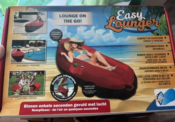 $10 Inflatable lounge bed!