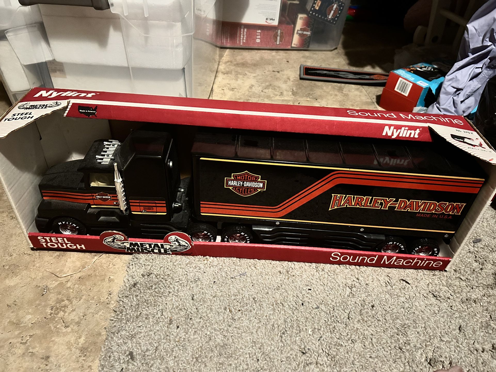 Steel tough Harley Davidson Sound Truck