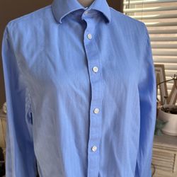 Sky blue Michael Kors Men's Airsoft Slim Fit stretch