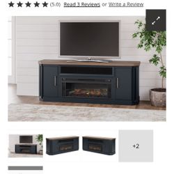 Ashley TV/ Electric Fireplace Stand