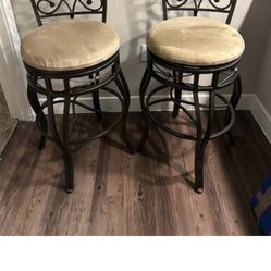 Chairs - Barstool - Metal  Counter Top Height