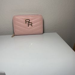 Pink Clutch Wallet 