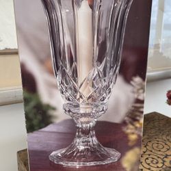Crystal Hurricane Candle Holder 