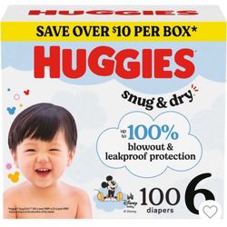 Huggies Size 6 100 Diapers