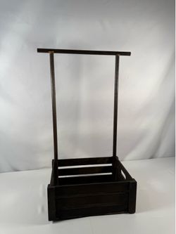 Rustic Wooden Display Crate Stand – Perfect for Events & Decor