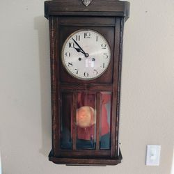 Antique 1930's Wall Clock