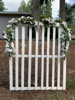 White RUSTIC backdrop for EVENTS/PARTIES/WEDDING