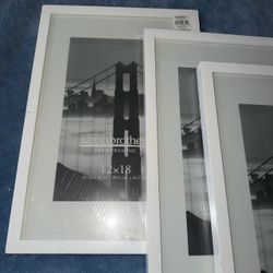 Aaron Brothers 12x18 White Picture Frame new lot of 5