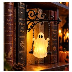 Halloween Ghost Swing LED Night Light