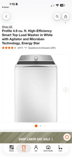 GE White Washer