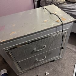 Two Large Nightstands