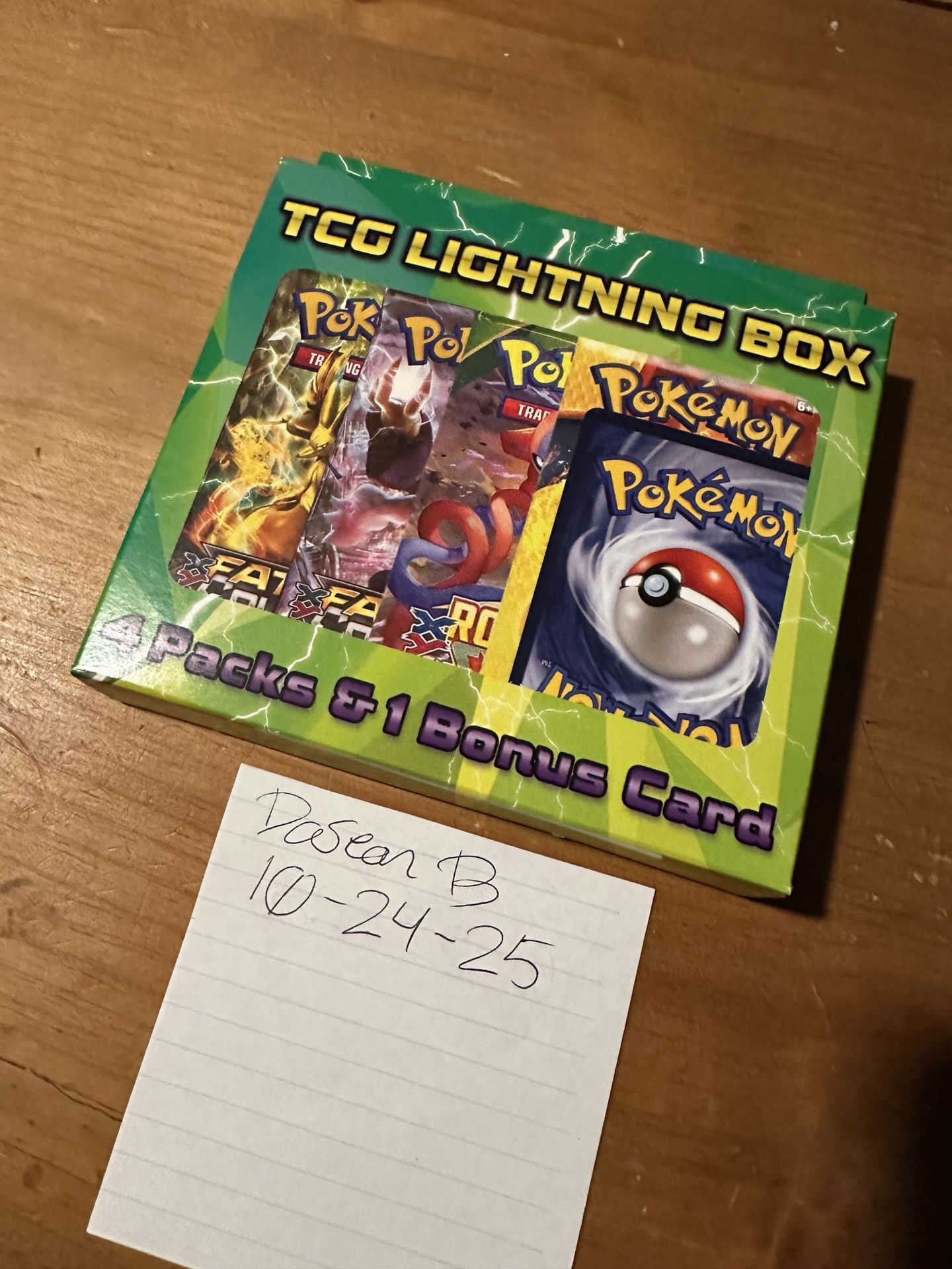 Pokemon Lightning Box