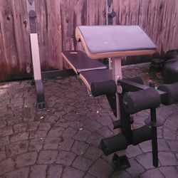 bench press n weights