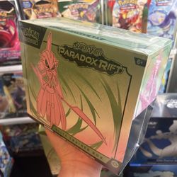 Pokémon TCG Scarlet & Violet Paradox Rift Elite Trainer Box - Iron Valiant