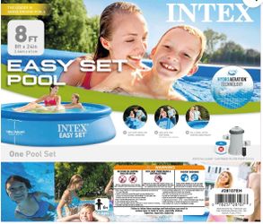 INTEX Easy Set 8’ X 24” Pool
