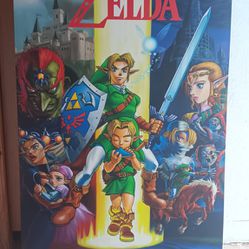 The Legend Of Zelda Wall Portrait 