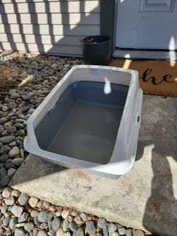 High Sides Litter Box