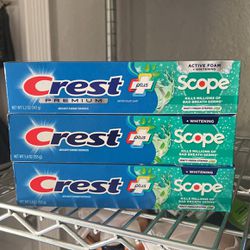 Crest Toothpaste $5 For All