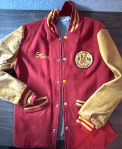 Rare Vintage 1970’s Van Ginkels Des Moines Iowa Amateur Hockey Jacket size 38