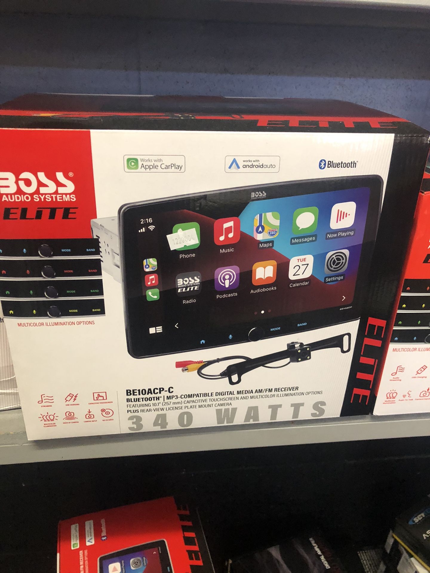 Boss 10 Inch Radio