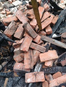 Red brick clay all color