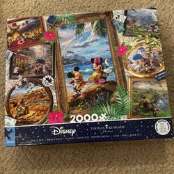 Disney 2000 piece puzzle - Thomas Kinkade