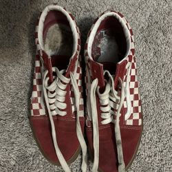 Vans Red 11.0 Shoes Read Description 