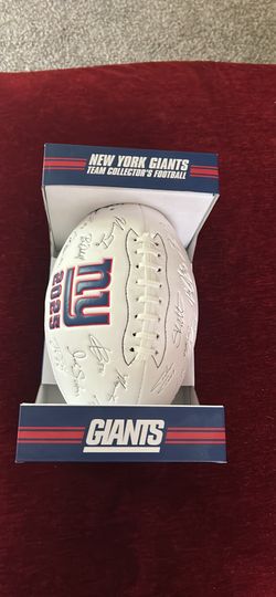 New York Giants Football Autographed
