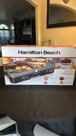 Hamilton Beach 3-in-One Grill/Griddle