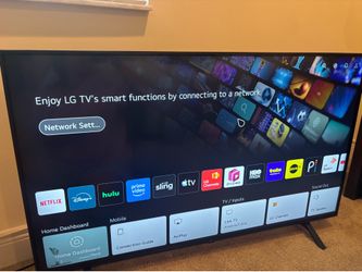 LG 50 inch smart TV