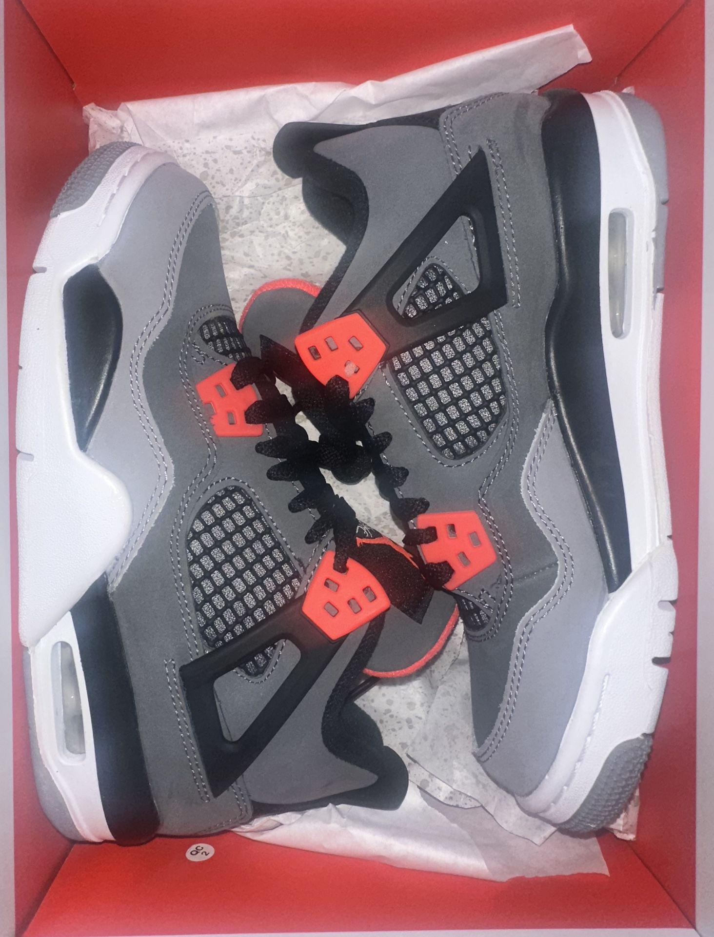 JORDAN 4 RETRO GS 'INFRARED'