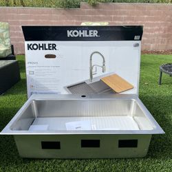 Kohler Provo Sink Kit (faucet missing)