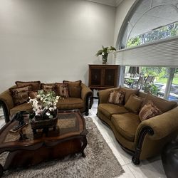 Living Family Room Sofa Set