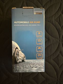 Portable Automobile Air Pump