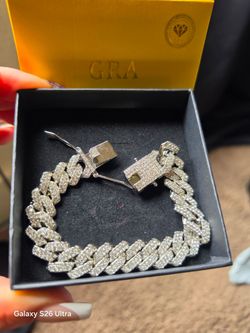 Moissanite bracelet