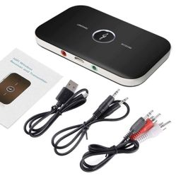 2in1 Bluetooth Transmitter & Receiver Wireless A2DP Home TV Stereo Audio Adapter