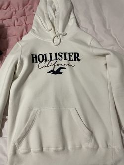 White Hollister Hoodie
