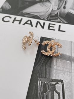 Designer Rhinestone Earrings