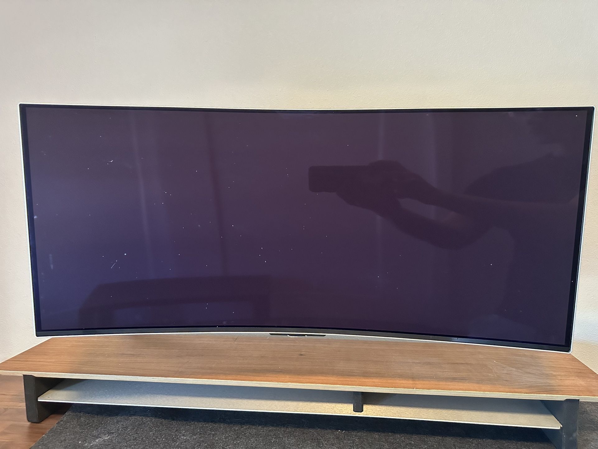 Samsung 34 Inch Curved Oled gaming Monitor W/ Ergonomic Monitor Arm