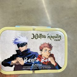 NWT Jujutsu Kaisen Bento Box set