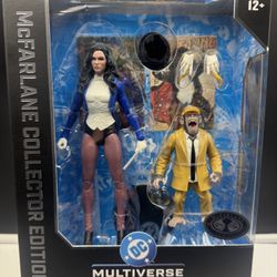 McFarlane Collector Edition - Zatanna & Detective Chimp (Platinum Edition)