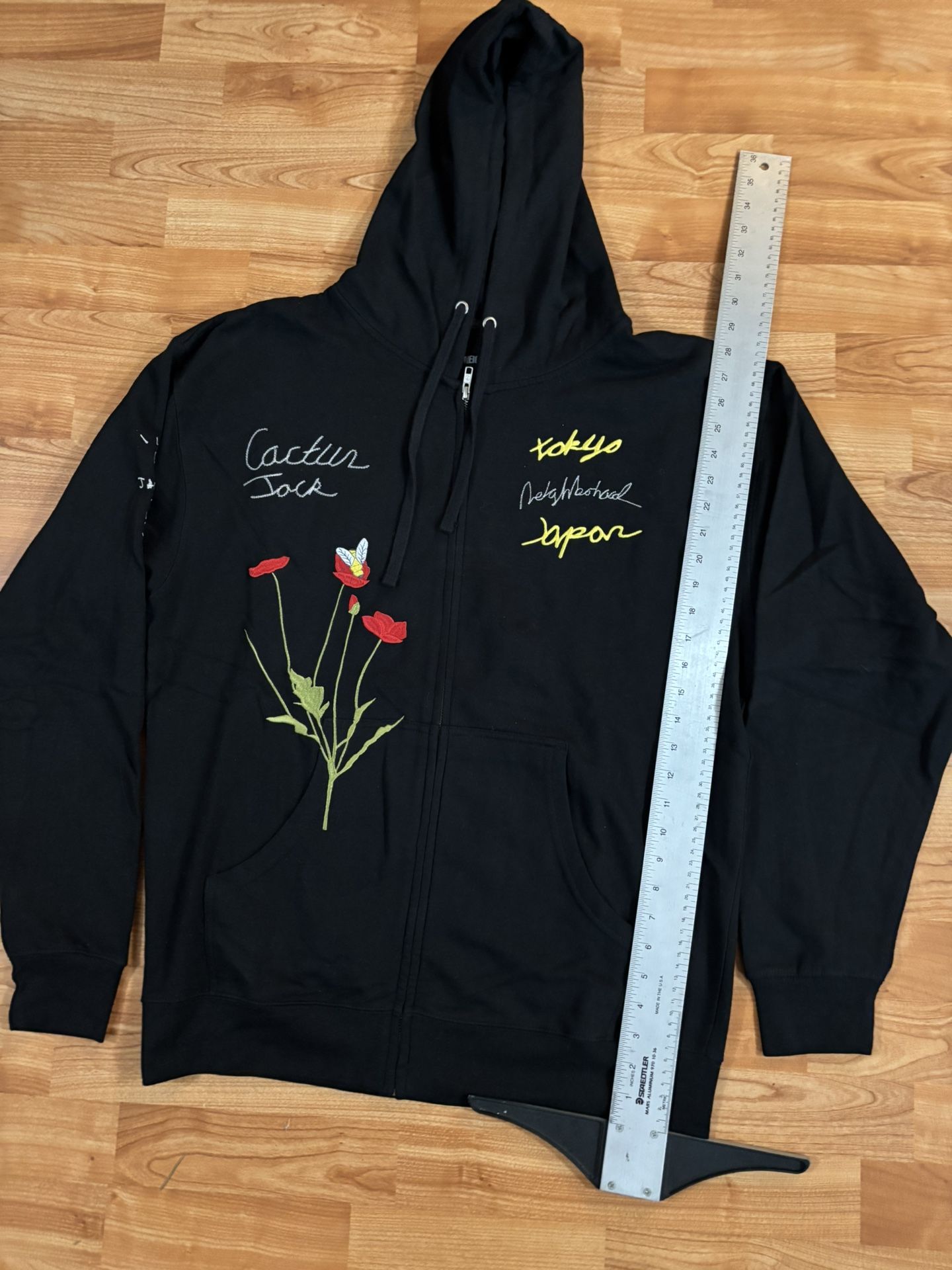 ネイバーフッド cactus jack ジップアップフーディ　Ｍ ネイバーフッド cactus jack ジップアップフーディM