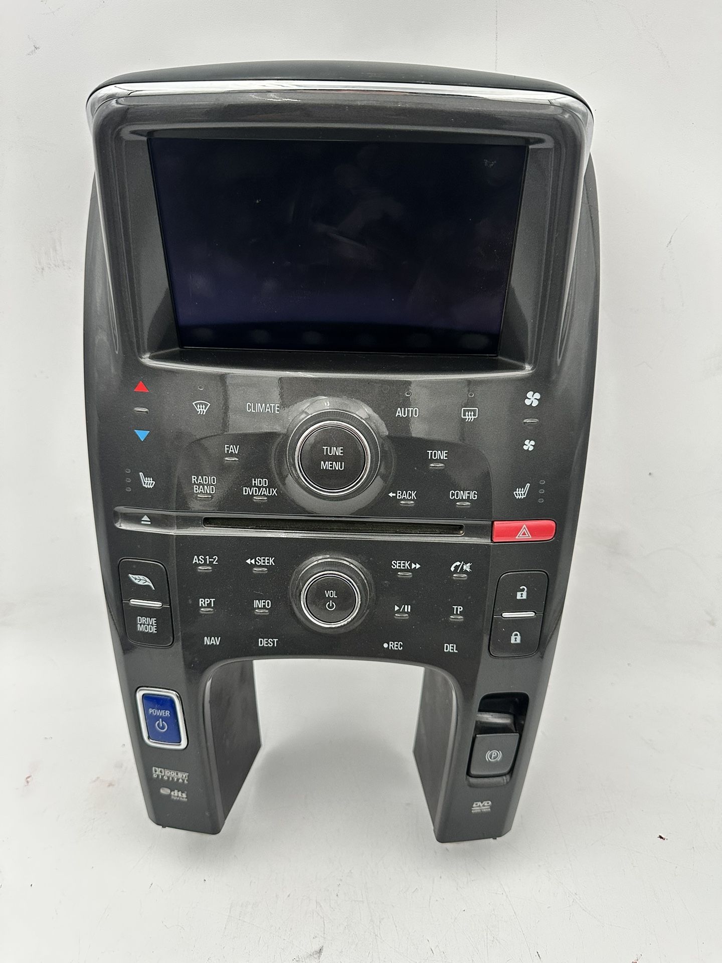 2011 to 2015 CHEVROLET VOLT Information Display Screen Climate Control Panel OEM