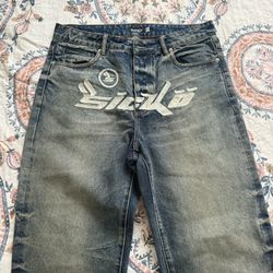 sicko baggy jeans 
