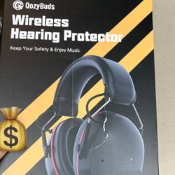 QozyBuds Wireless Hearing Protectors 