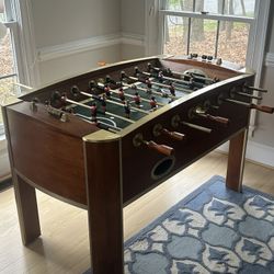 Elegant Wooden Foosball Table - Futbolin