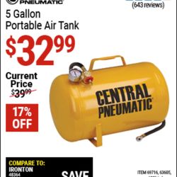 5 Gal Portable Tank